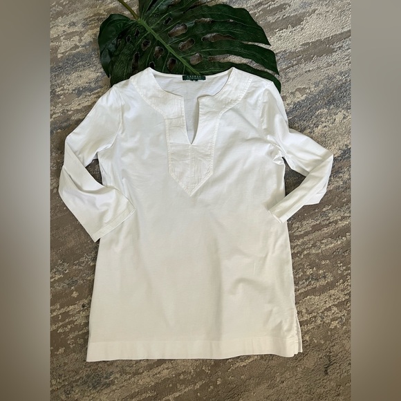 Ralph Lauren White Tunic - Picture 5 of 5